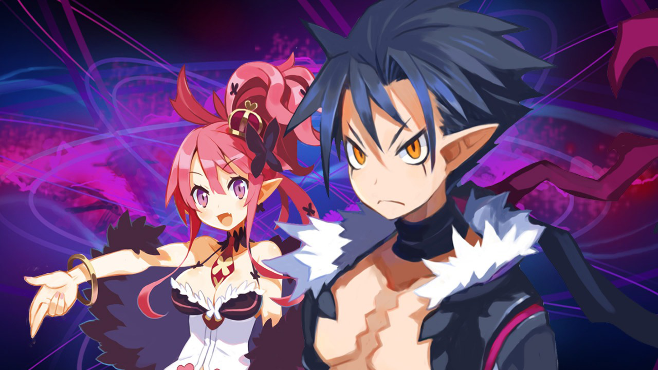 Artwork officiel de Disgaea 5, qui a été reporté sur PC !